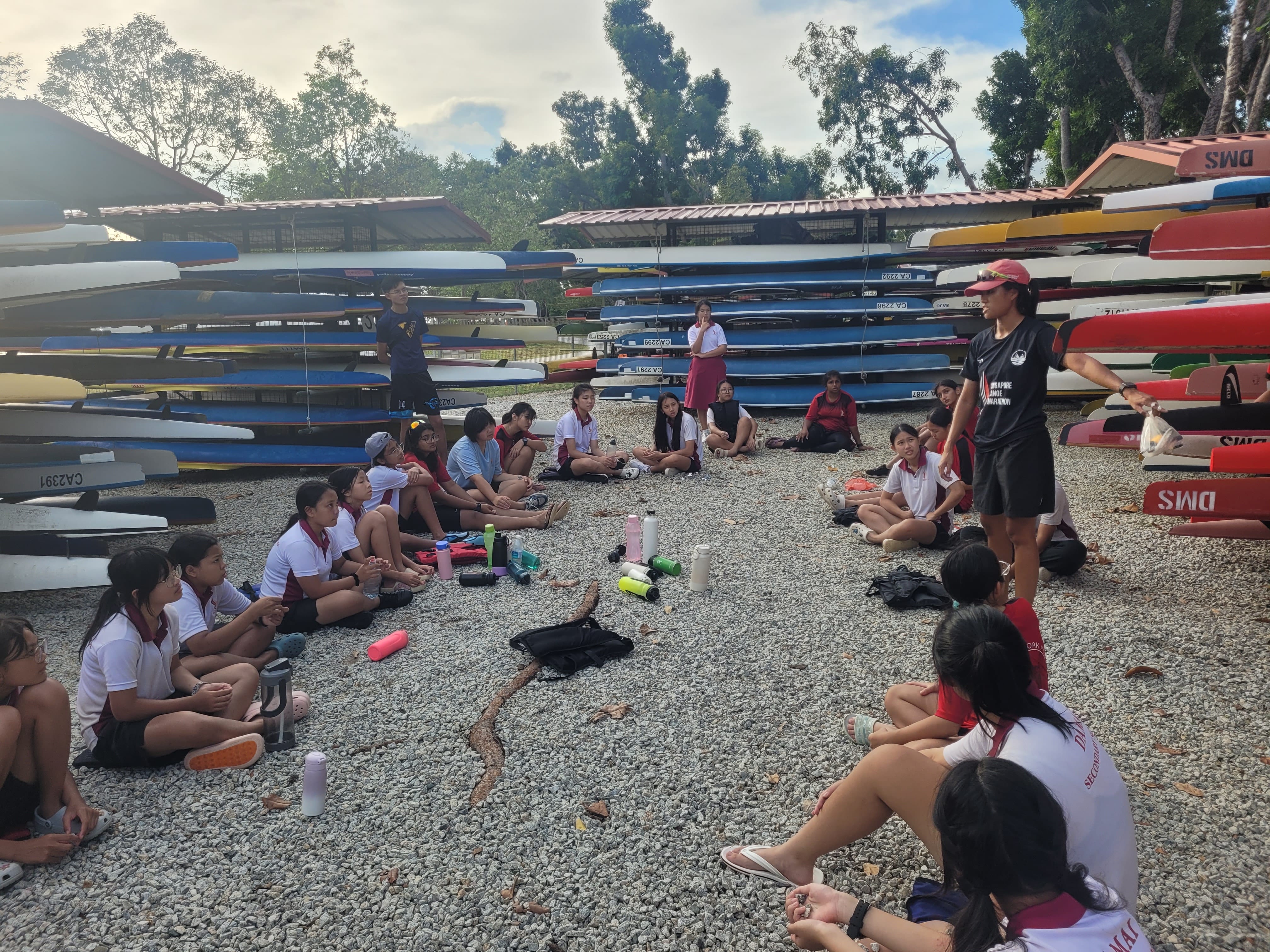 Training Sessions - Each training is an opportunity for the canoeists to push boundaries and come back stronger for personal bests!